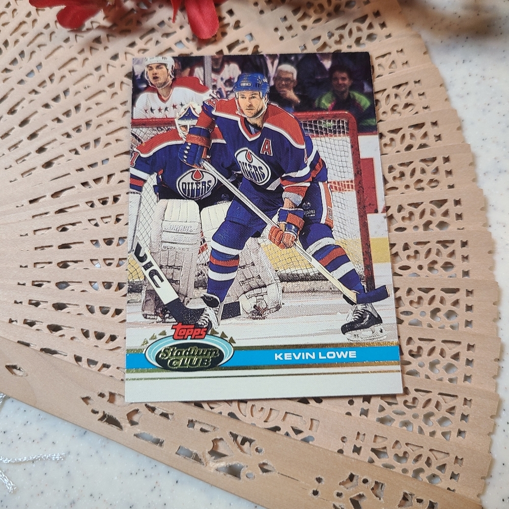 Rookie Trading Card KEVIN LOWE